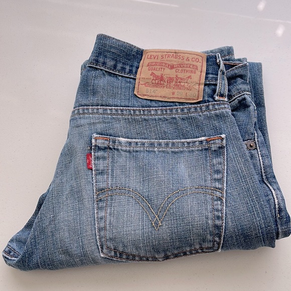 Levi’s 514 Jeans Men’s Size 29 Blue Slim Straight - Picture 7 of 7